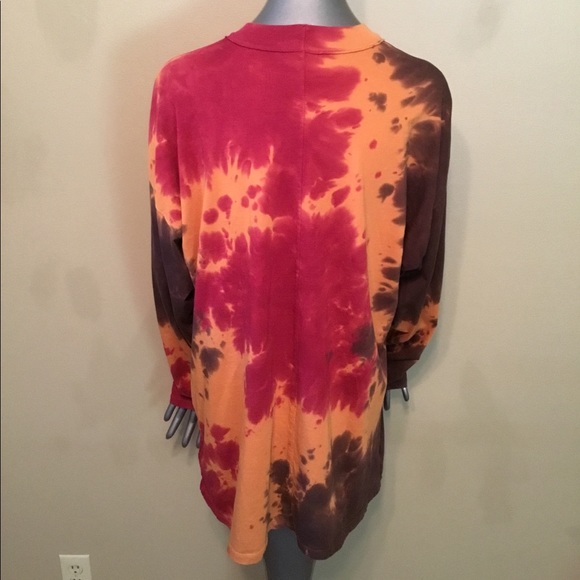 Free People We the Free Be Free tie dye shirts EUC - Picture 5 of 7